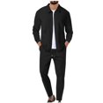 thumbnail image 1 of Cameland Men's Tracksuits Outfits Sweatsuits for Men Athletic Track Suits 2 Piece Set Full Zip Sweat Suits Jogging Suits, 1 of 5