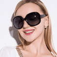thumbnail image 3 of Mistaha Lunettes Surdimensionnées pour Femmes avec Forte Protection contre la Lumière Classiques Vintage Grande Monture Lunettes pour Dames Mode Rétro Extérieur Conduite Lunettes 3113Bright Black, 3 of 8