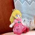 thumbnail image 2 of Super Mario Peluche en Peluche 8 Pouces Princess Peach, Rose, 2 of 7