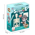thumbnail image 3 of HAOAN Kids Anatomy Toys Human Body Model  Assembled Human Torso Organ Model for Kids Children Learning Science Anatomy  Ages 6+ (Multi-Type), 3 of 15