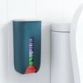 thumbnail image 3 of Plastic Bag Dispenser Wall Mounted Grocery Garbage Trash Bag Organizer for Home Kitchen New, 3 of 7