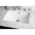 thumbnail image 2 of American Imaginations 18.25-in. W 13.5-in. D CUPC Certified Rectangle Bathroom Undermount Sink In White Color, 2 of 4