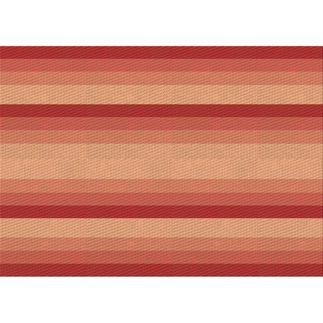 Ahgly Company Machine Washable Indoor Rectangle Transitional Neon Red Area Rugs, 4' x 6'