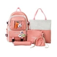 thumbnail image 2 of EGNMCR Elementary School Backpack Large Capacity Messenger Bag Beam Bag Pencil Case School Bag Handbag Sportbag Backpack, 2 of 3