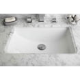 thumbnail image 4 of 20.75-in. W CSA Rectangle Bathroom Undermount Sink Set In White - Chrome Hardware AI-23106, 4 of 8