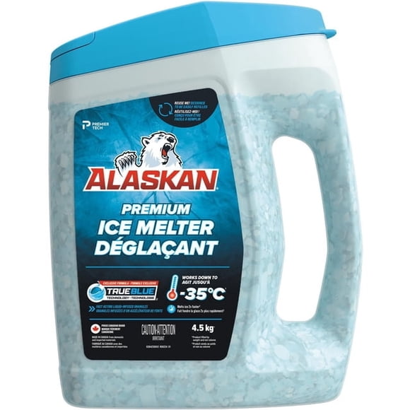 Alaskan Premium Ice Melter 4.5 kg – Fast-Acting Snow & Ice Remover for Driveways, Sidewalks & Walkways