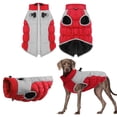 thumbnail image 2 of Hearth & Gear Warm Dog Winter Coat Dog Coat Dog Jacket With Built In Harness Windproof Dog Cold Weather Coats Reflective Turtleneck Large Dog Coat Dog Coats For Small Medium Pet Clothes for Small Dogs, 2 of 6