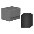 thumbnail image 4 of Card Deck Box with Closure Collectible Cards Container Card Holder Gray, 4 of 8