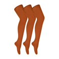 thumbnail image 1 of 3 Pair Multipack Womens Coloured Opaque 80 Denier Tights | Sock Snob | Plain Block Colour Tights, 1 of 2