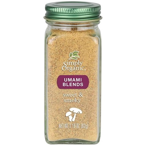 Simply Organic 15738 Sweet & Smoky Umami Blend Powder