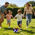 thumbnail image 4 of Tong Size 5 World International PVC Training Football For Kids Youth Adults Theme Party, 4 of 6