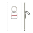 thumbnail image 1 of logo caution line art deco  fashion ph  stand holder square bracket universal support, 1 of 3
