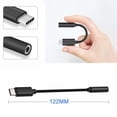 thumbnail image 2 of USB C to Headphone Jack, Pixel 2 Headphone Adapter Type C to 3.5mm Audio Cable Compatible with Pixel 3/2/3XL/2XL/iPad Pro 2018/HTC U11/Essential/Huawei/Samsung Note 10 and More USB C Devices - Black, 2 of 7