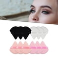thumbnail image 2 of 12 Pcs Triangle Powder Wedge Shape for Wet Dry Loose Powder Under Eyes Corners C, 2 of 7