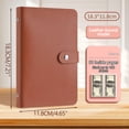 thumbnail image 3 of ZZkhGO 100 Envelope Cash Binder, Budget Saving Binder with PVC Pockets, A5 Size Money Organizer for Savings Goal, 3 of 5