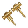 thumbnail image 2 of Milaget 2 Piece String Guides with Screws String Retainer Guides Hardware Wear Resistant Gold, 2 of 9