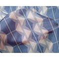 thumbnail image 4 of oneOone Silk Tabby Fabric Triangle & Hexagon Geometric Print Sewing Fabric BTY 42 Inch Wide, 4 of 4