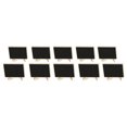 thumbnail image 3 of Cergrey Mini Blackboard, Mini Chalkboard, 10PCS Memo Board Wooden Mini Blackboard Chalkboard Message Note Board With Stand Holder Clip Note Board, 3 of 8
