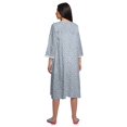 thumbnail image 4 of Moomaya Chemise de Nuit d'Allaitement en Coton Imprimée pour Femmes, 4 of 6