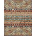 thumbnail image 1 of Ahgly Company Indoor Rectangle Abstract Camel Brown Abstract Area Rugs, 2' x 5', 1 of 6