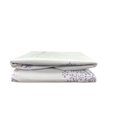 thumbnail image 2 of Nola Home Mattress Protector Waterproof Knitted Lavender Treated, Twin, 2 of 5