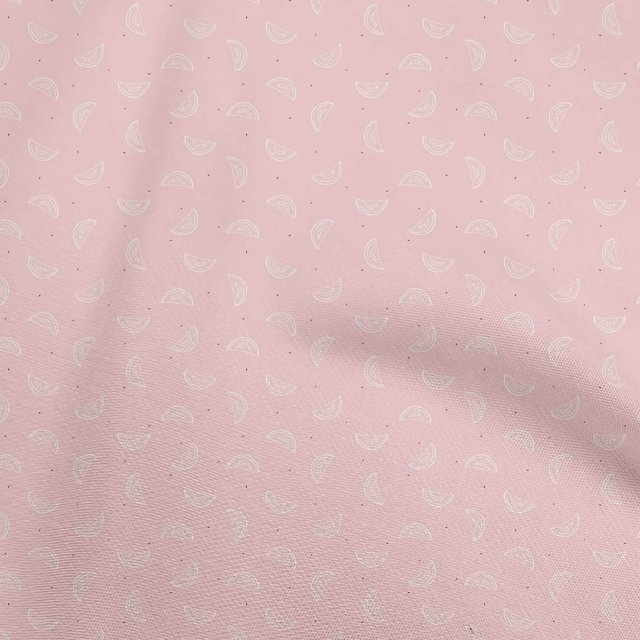oneOone Georgette Viscose Light Pink Fabric Watermelon Sewing Craft Projects Fabric Prints By Yard 42 Inch Wide