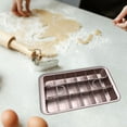 thumbnail image 4 of -Purpose Non-Stick Metal Baking Pans with Removable Shelves and Sliced Edges for Pastries, 4 of 6