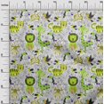 thumbnail image 3 of oneOone Rayon Light Green Fabric Cute Animal Craft Projects Decor Fabric Printed By The Yard 56 Inch Wide, 3 of 4