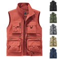 thumbnail image 4 of SHIXIAOO Veste d'Été pour Hommes avec Poches Veste de Ski Légère pour Hommes, 4 of 4