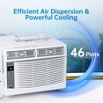 thumbnail image 2 of Yiwa 6000 BTU Window AC Unit, Fast Cooling Air Conditioner with Remote, App Control, and Low 50dB Noise Level, 2 of 9