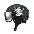 thumbnail image 2 of DYNWAVECA Casque de Ski Résistant aux Chocs Facile à Enfiler Visière Intégrée pour Patinage Extérieur S, 2 of 9