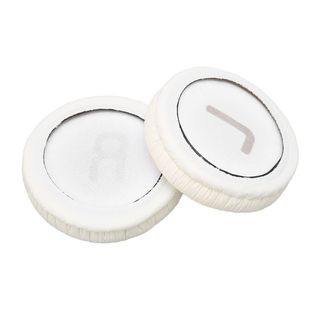 Replacement Ear Cushion, Ergonomic Design Ear Pads Protein Leather Professional For T450bt For T500bt White