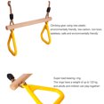 thumbnail image 4 of Wooden Trapeze Swing Bar With Adjustable Rope, Playset For Kids And Adults, Indoor And Outdoor Use, Easy Installation, 4 of 7