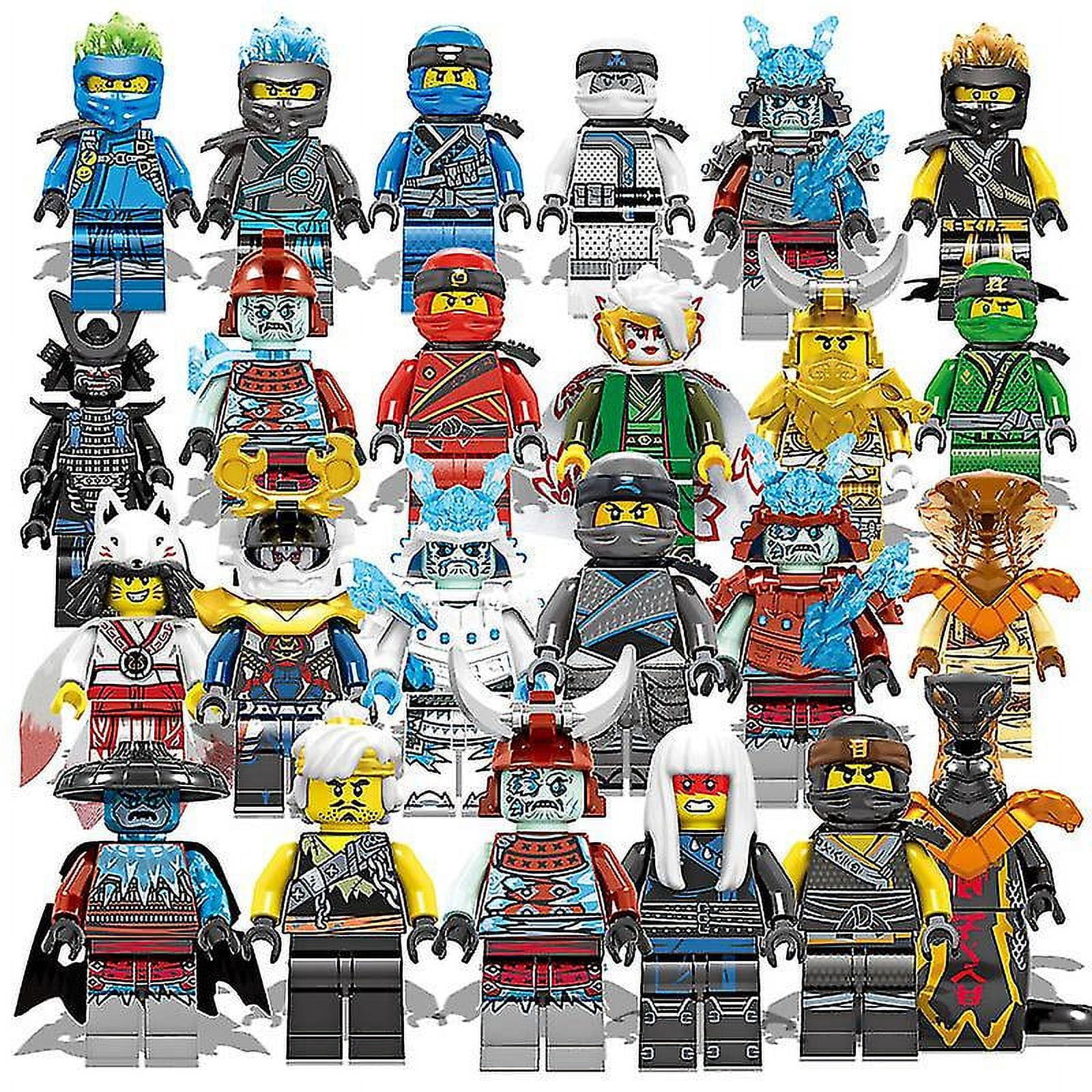 24 Pcs Ninjago Minifigures Building Blocks Toys Set For kids Gift-fanceye