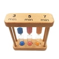thumbnail image 1 of GROWTH TANK Wooden Hourglass Sandglass Timer for Cooking, Baking, Reading, Meditation, 1 of 7