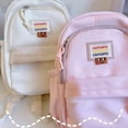 thumbnail image 3 of Cute Blue Backpack for School Girls & Women - Lightweight Nylon Travel Daypack, Casual Bookbag, 3 of 5