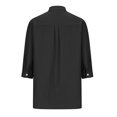 thumbnail image 4 of Yuyuzo Womens Fall Business Casual Tops Long Sleeve Button down Blouses Loose Basic Going out Tops, 4 of 6