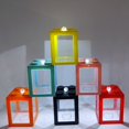 thumbnail image 2 of AMERTEER Acrylic Fish Bowl Office Ornamental Transparent Desktop Ecology Box with Light, 2 of 6