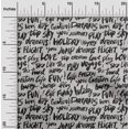 thumbnail image 2 of oneOone Georgette Viscose Gray Fabric Text Sewing Material Print Fabric By The Yard 42 Inch Wide-J4, 2 of 5