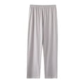 thumbnail image 2 of Men's Elastic Waist Casual Lounge Pants with Pockets for Comfort and Versatility, 2 of 5