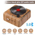 thumbnail image 2 of Retro Portable Bluetooth Speaker Wireless Stereo Support FM Radio /TF/AUX/U disk, 2 of 14