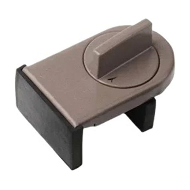 4 Pcs Window Safety Lock Aluminum Alloy Sliding Lock Sliding Door Anti-Theft Lock Adjustable ,Easy to Use