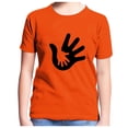 thumbnail image 5 of TZEWGL T-Shirt Graphique Décontracté Imprimé Couleur Orange Manches Courtes Col Rond pour Tout-Petits Filles Garçons Taille 12-13T, 5 of 5