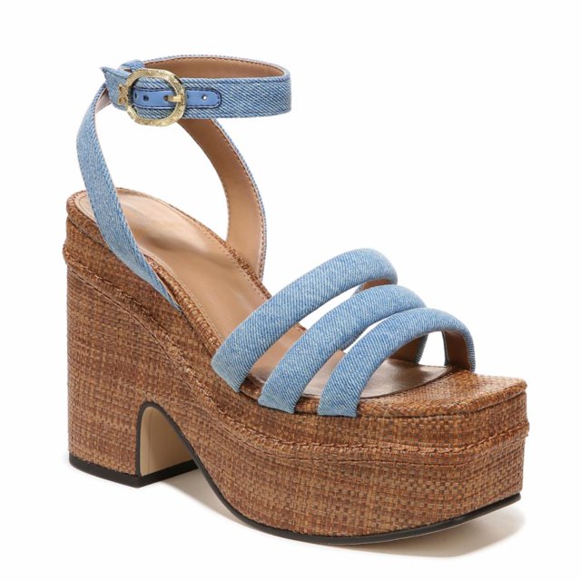 Sam Edelman TIBBY Sandale MONTROSE BLUE/SUMMERDENIMTWILL