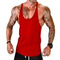 thumbnail image 1 of MesaSe Hommes Stringer Muscle Bodybuilding Débardeur Noir XL, 1 of 5