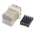 thumbnail image 2 of Delay Time Relay 0.1s To 99h Range Adjustable Digital Cycle Delay Timer Switch For Street Light Electrical Cabinet LED Neon Lights Electrical Box Equipment, 2 of 8