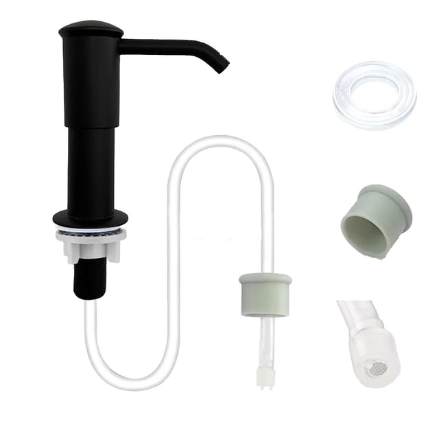 XZNGL Soap Dispenser for Kitchen Sink,Sink Soap Extender Household Detergent Press Kitchen Sink Detergent Press Pump Head Extension Tube Heightened Version,Kitchen Sink Faucets