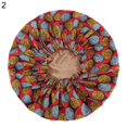 thumbnail image 2 of Cap Large Sleep Hat Women African Floral Print Satin Sleep Bath Caps Hair Care Bonnet Hats Head Wrap, 2 of 6