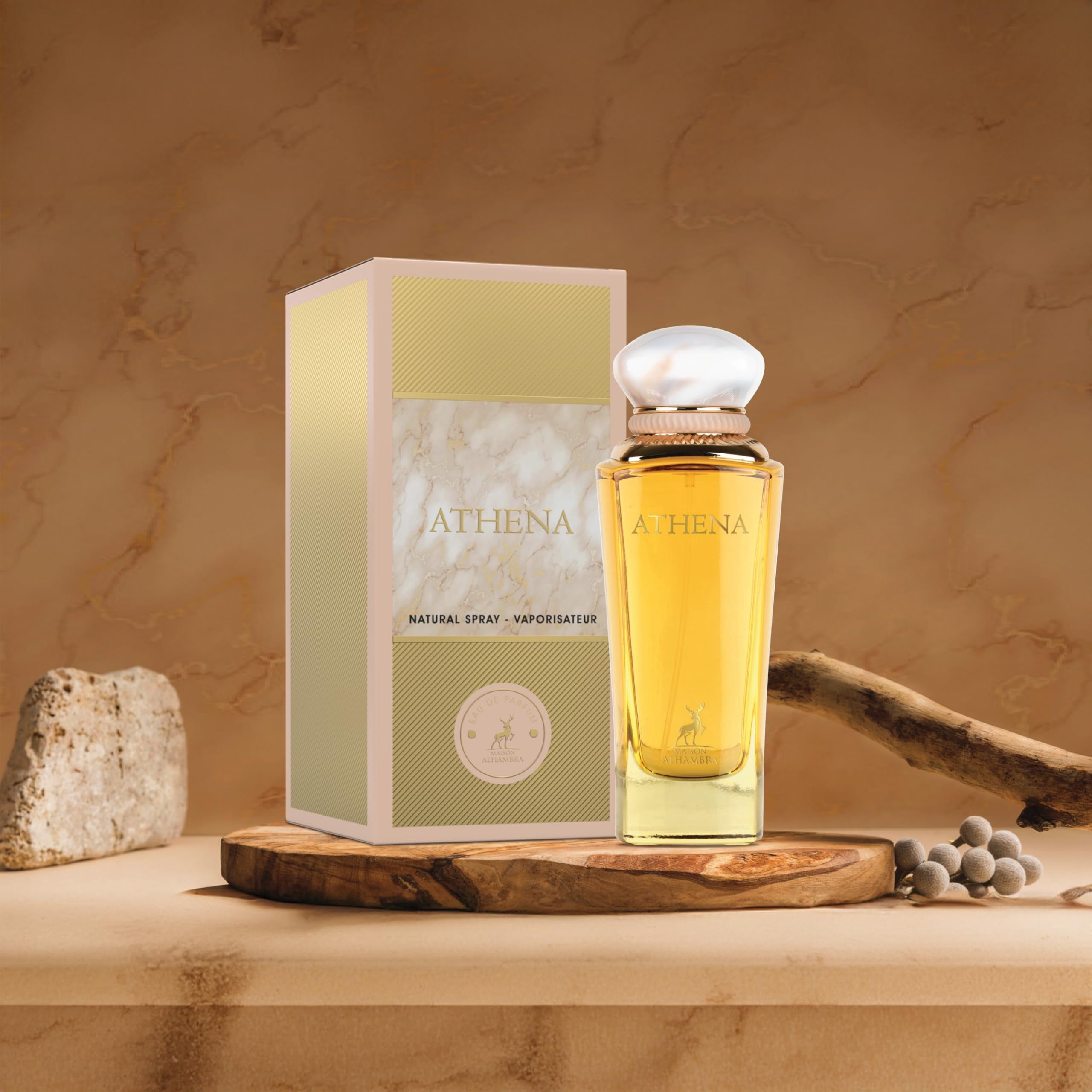 Lattafa Maison Alhambra Athena for Women Eau De Parfum Spray, 3.4