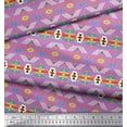 thumbnail image 3 of Soimoi Poly Georgette Fabric Geometric Southwestern Print Fabric by Yard 52 Inch Wide, 3 of 3